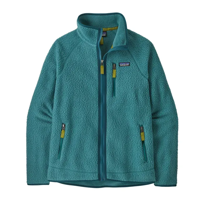 Patagonia Retro Pile Fleece Jacket in Wetland Blue