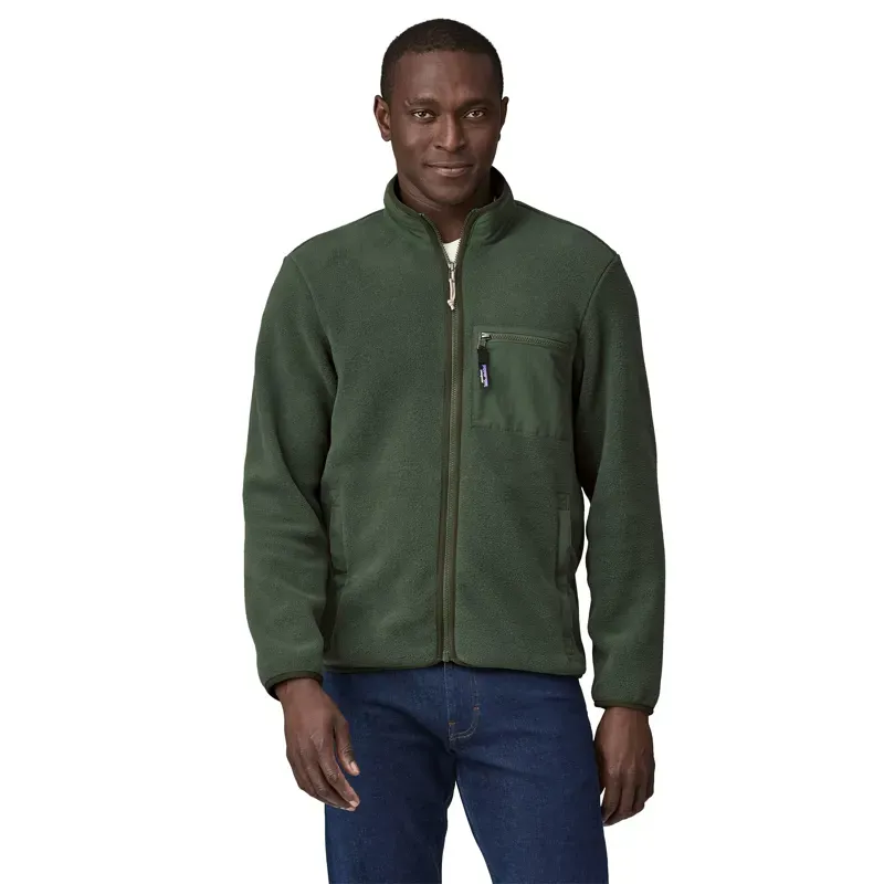 Patagonia Synchilla Fleece Jacket in Torrey Pine Green-1