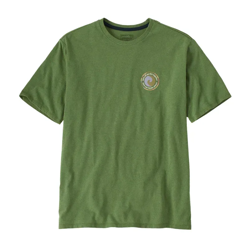 Patagonia Unity Fitz Responsibili-Tee in Terrain Green-1