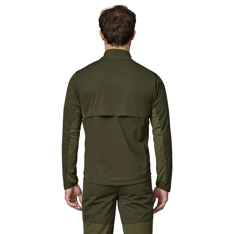 Patagonia Wind Shield Jacket in Pine Needle Green-2