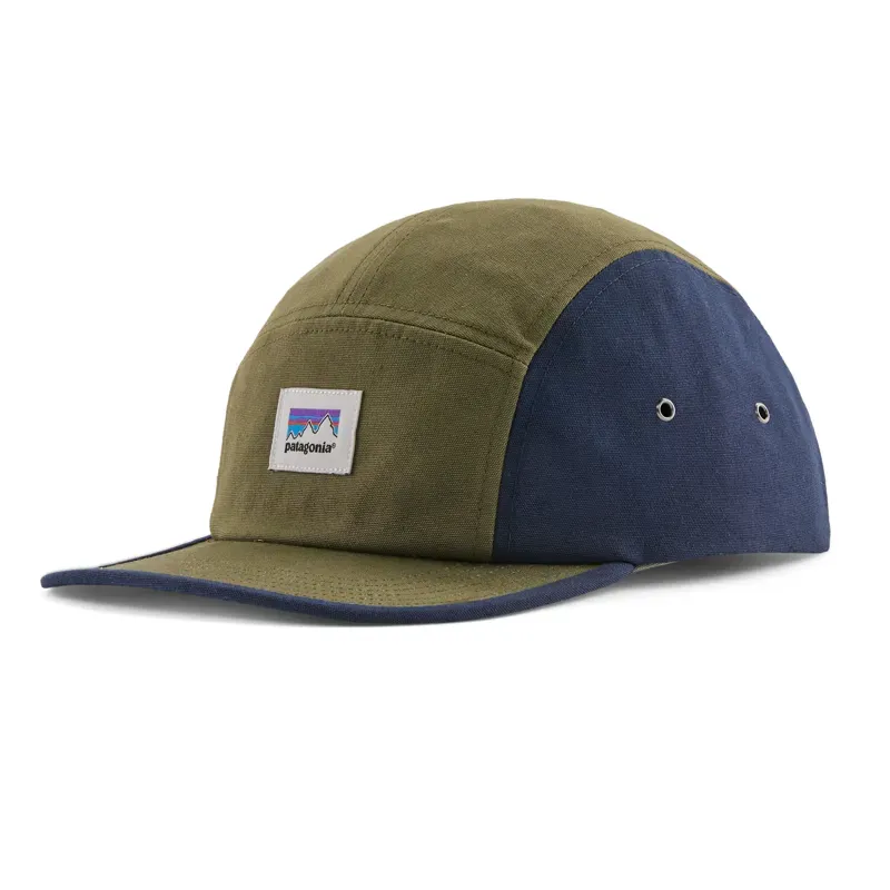 Patagonia Graphic Maclure Hat in Shop Sticker: Tent Green