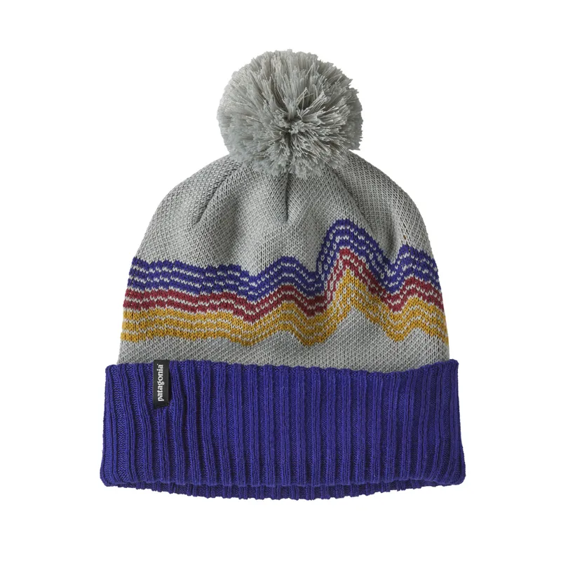 Patagonia Powder Town Beanie in Ridge Rise: Sleet Green