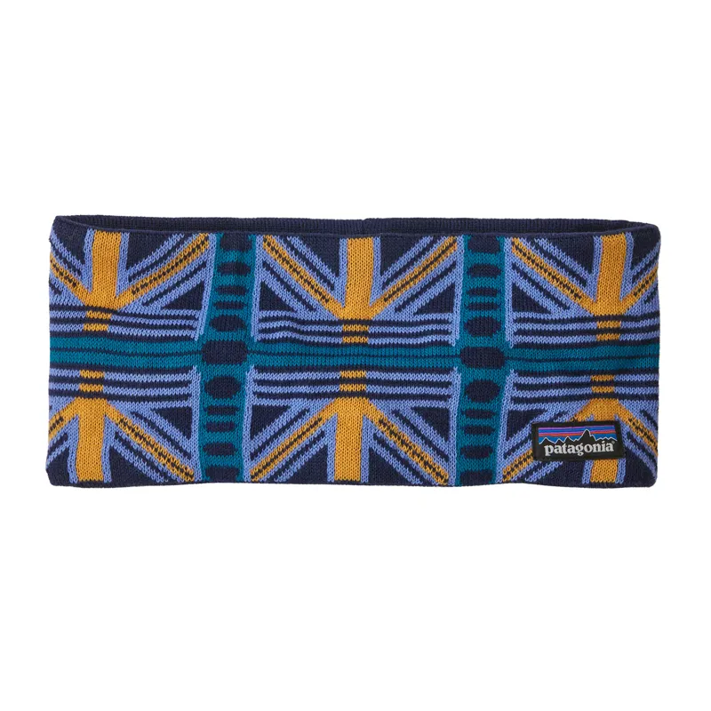 Patagonia Powder Town Headband in Snow Beam: Pale Periwinkle