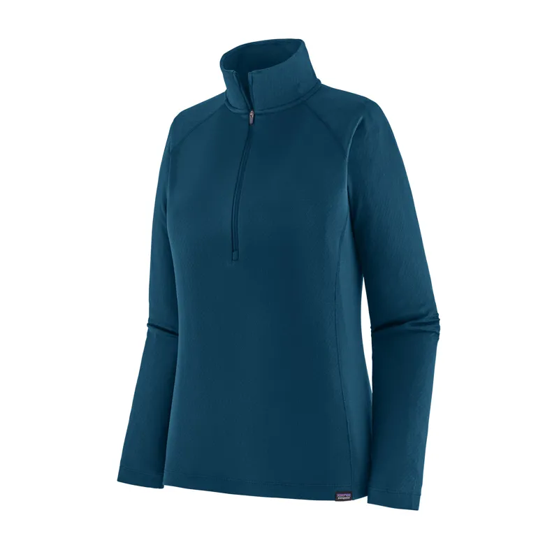 Patagonia Capilene Midweight Women's Zip Neck in Lagom Blue