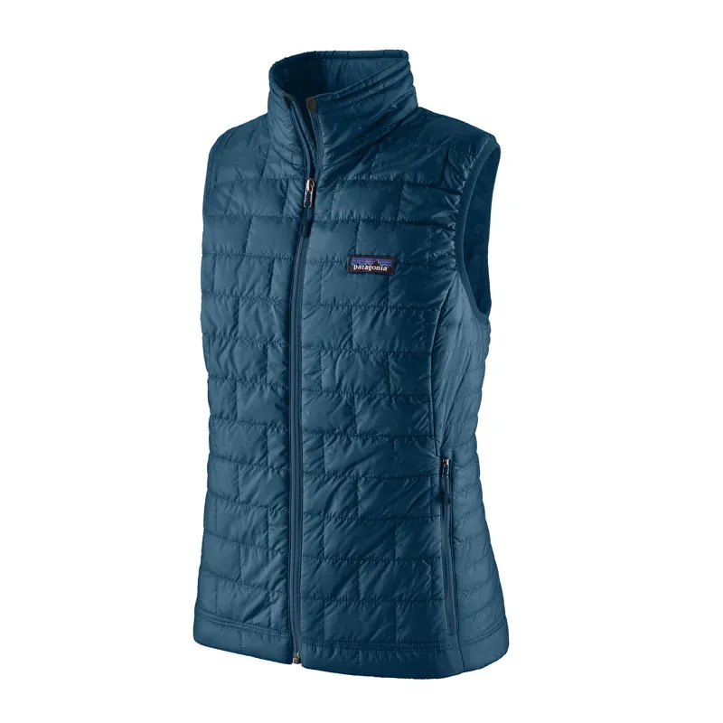 Patagonia Womens' Nano Puff Vest in Lagom Blue