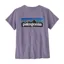 Patagonia Womens' P-6 Logo Responsibili-Tee in Concrete Purple