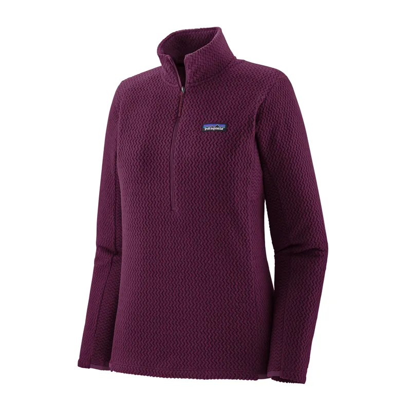 Patagonia R1 Air Women's Zip-Neck Fleece in Night Plum