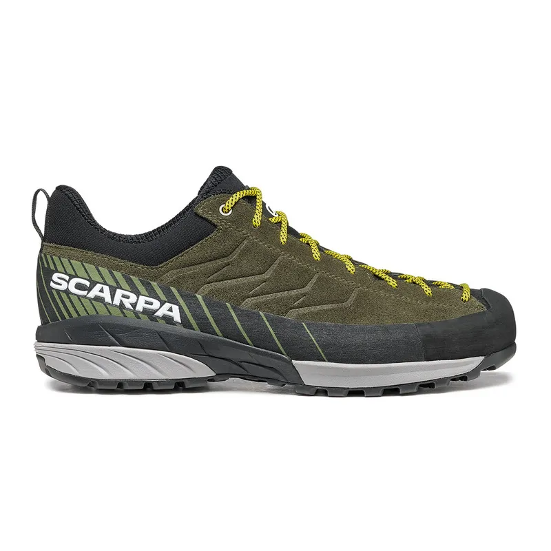 Scarpa Mescalito Approach Shoes in Thyme Green-Forest