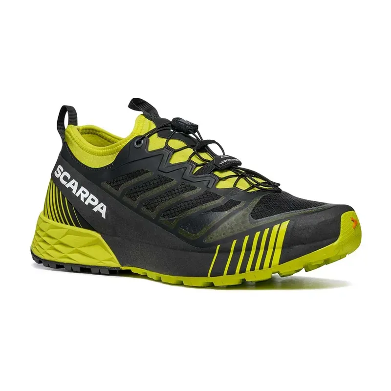 Scarpa Ribelle Run Shoes in Black-Lime