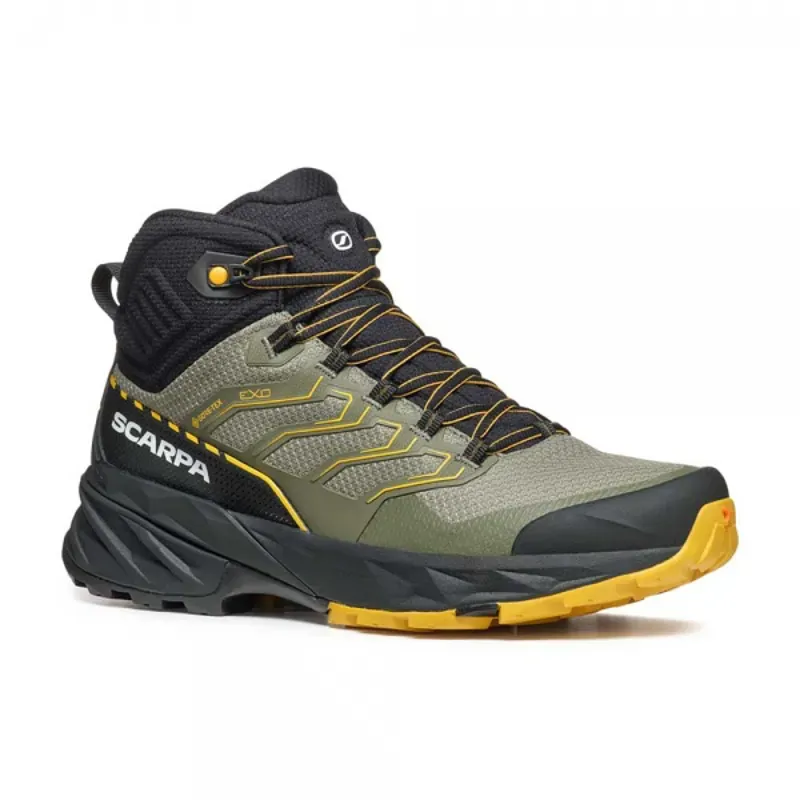 Scarpa Rush Mid GTX 2 Walking Boots in Moss-Sulpher