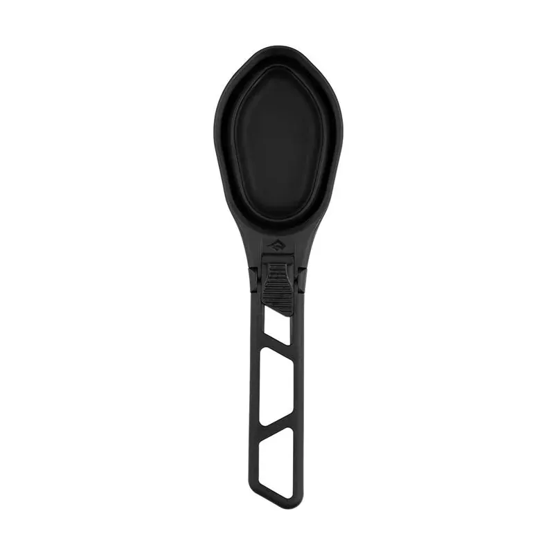 Sea To Summit Camp Kitchen Folding Serving Spoon in Black