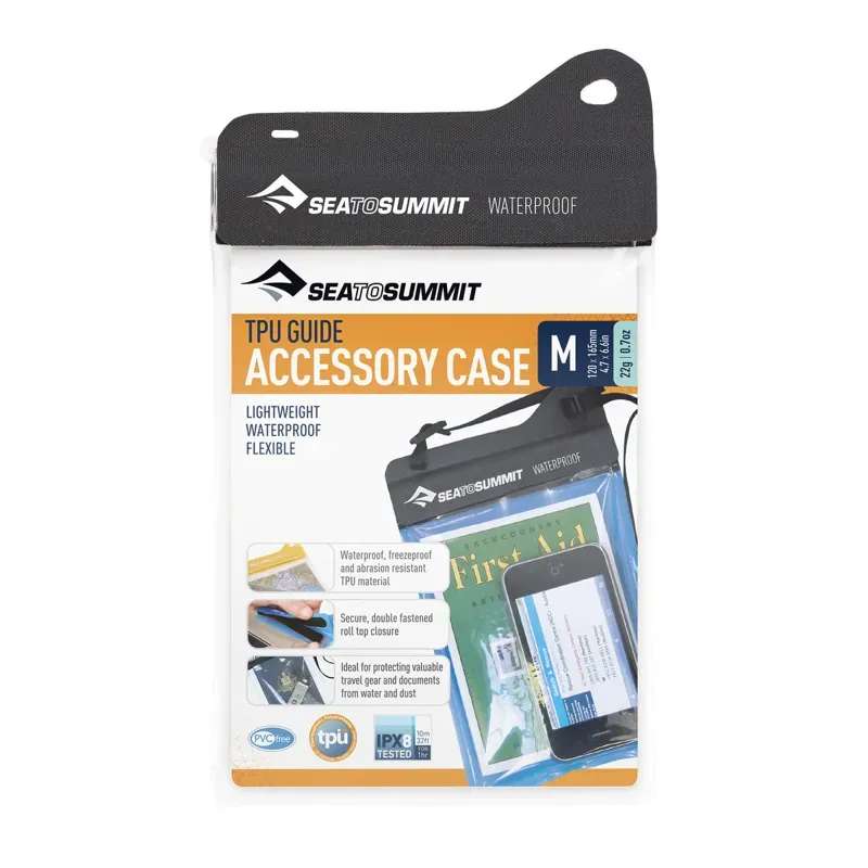 Sea To Summit TPU Medium Accessory Case in Black