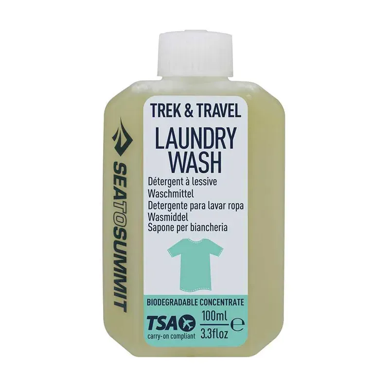 Sea To Summit Trek and Travel Liquid 100ml Laundry Wash in Green