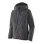 Patagonia Triolet Jacket in Forge Grey with P6 Blue