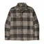 Patagonia Mens  Fjord Flannel Shirt -Catch: Ink Black