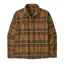 Patagonia Fjord Flannel Shirt in Catch: Deer Brown