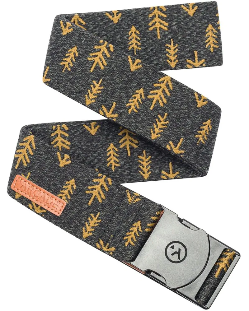 Arcade Ranger Belt Heather Green/Metal Brown