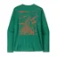 Patagonia Men's Capilene Cool Daily L/S Shirt in Cloud Crag: Gem Green