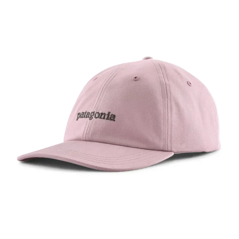 Patagonia Fitz Roy Icon Trad Cap in Text Logo: Quiet Violet