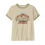 Patagonia Women's Great Waves Ringer Tee in Undyed Natural