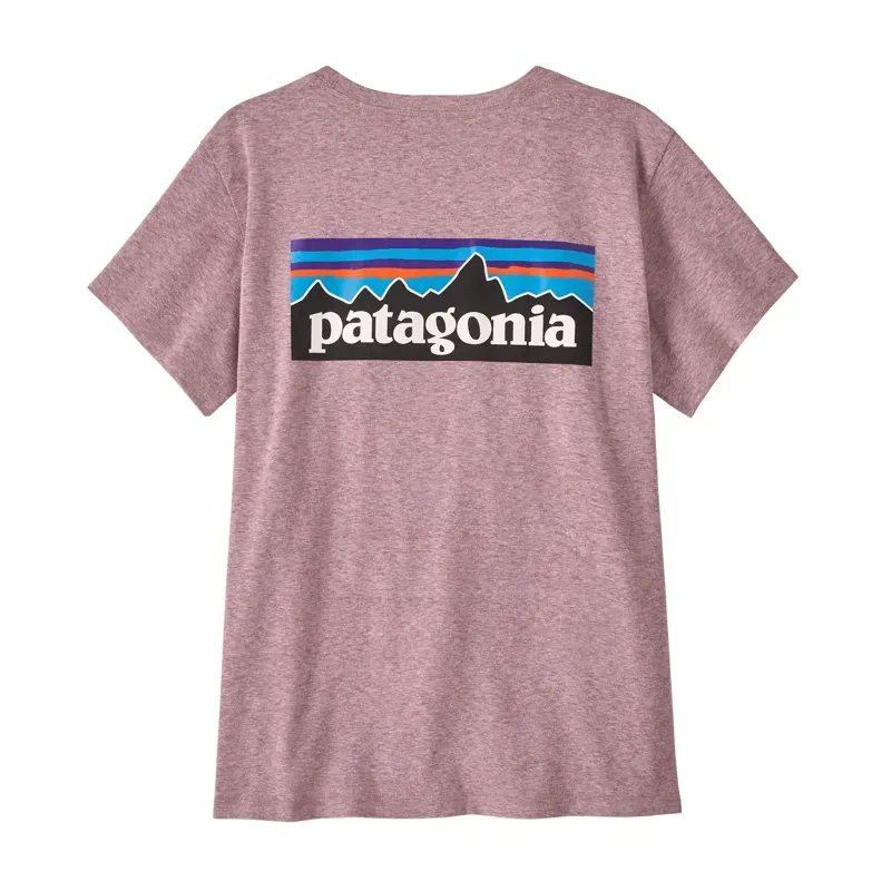 Patagonia Women's P-6 Logo Responsibili-Tee T-Shirt in Quiet Violet