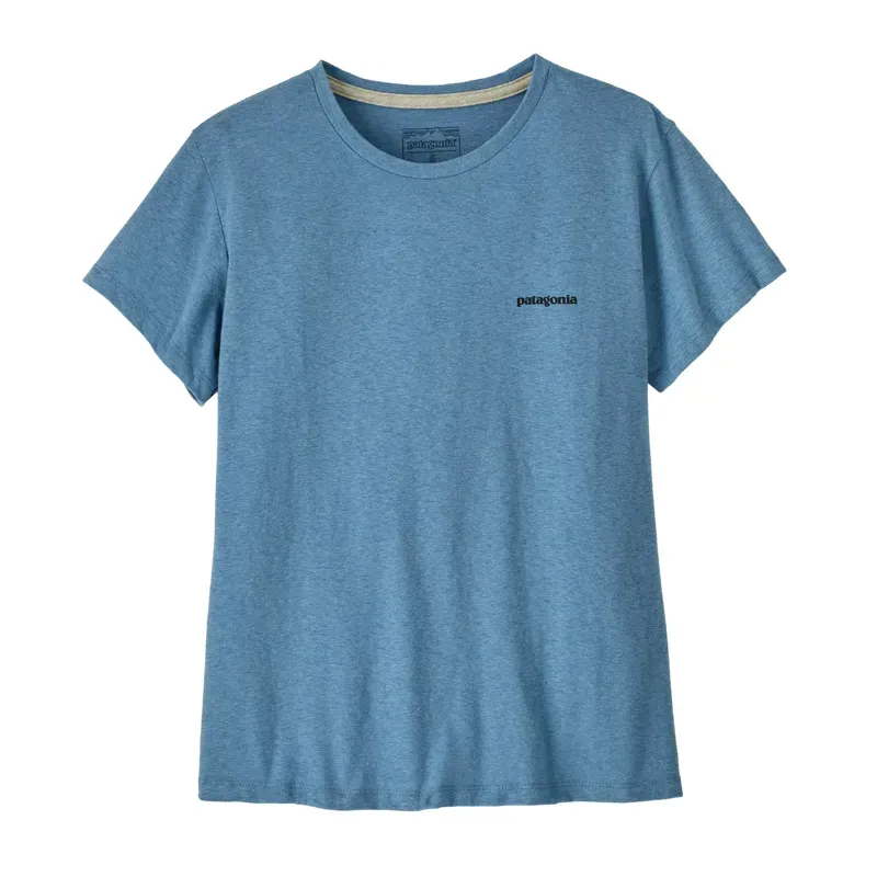 Patagonia Women's P-6 Logo Responsibili-Tee T-Shirt in Shore Blue-1