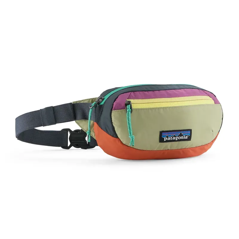 Patagonia 1L Terravia Mini Hip Pack in Patchwork: Gumtree Green