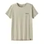 Patagonia Women's Capilene Cool Daily Shirt in Boardshort Logo: Dyno White