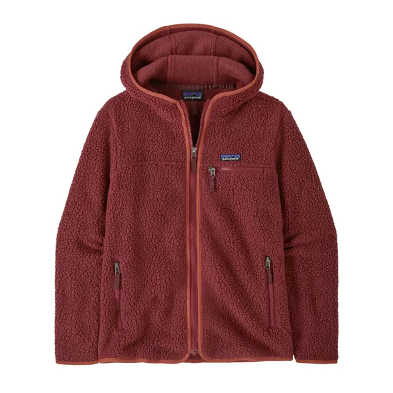 Patagonia W's Retro Pile Hoody in Sequoia Red