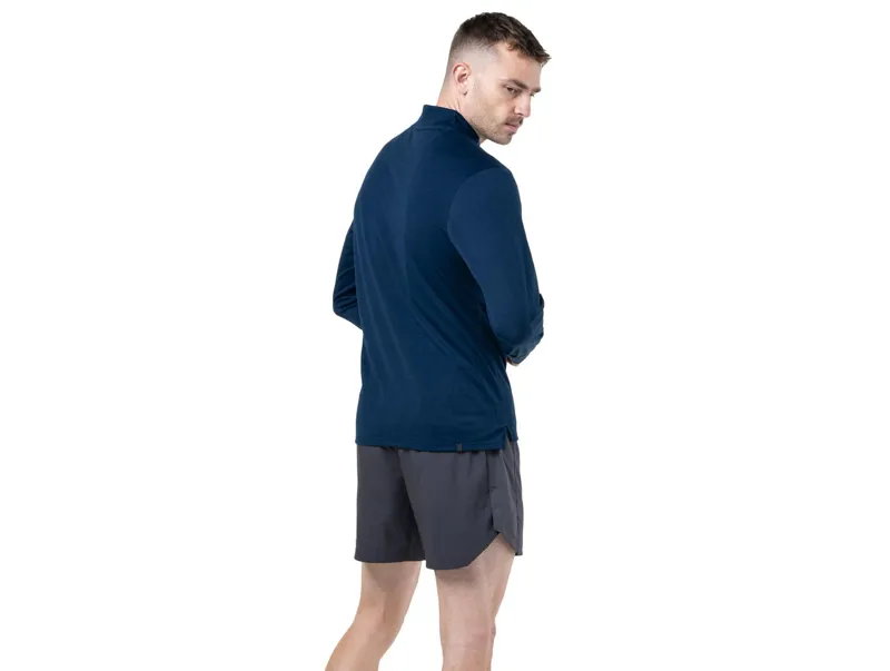 Ronhill Men's Tech Merino 1/2 Zip Dark Navy/Oxide-5