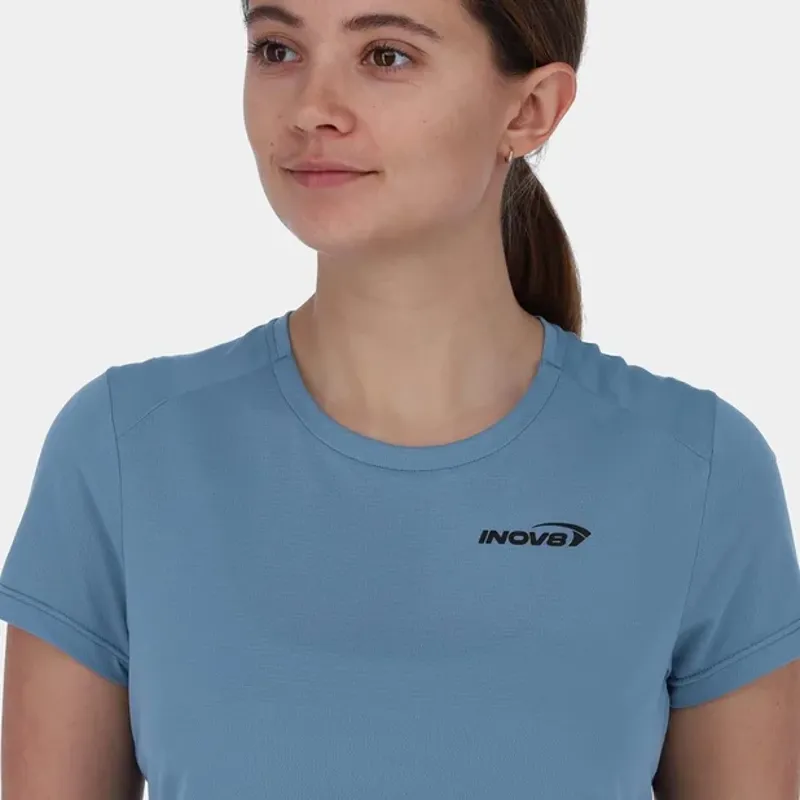 Inov8 W.s Performance S/S T-Shirt W Blue Grey/Slate