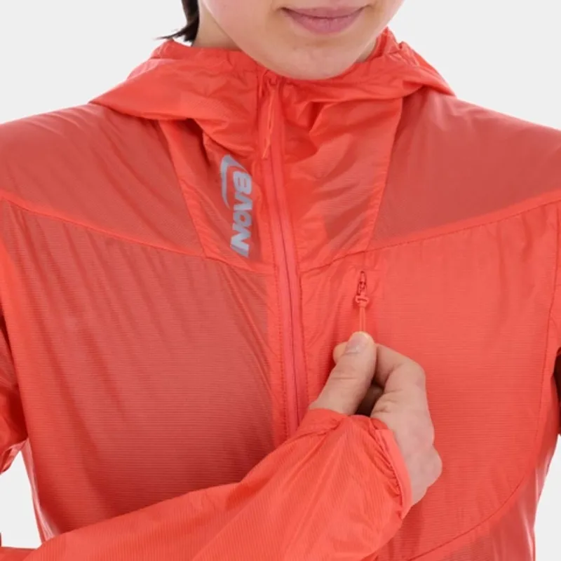 Inov8 W's Windshell Coral-3