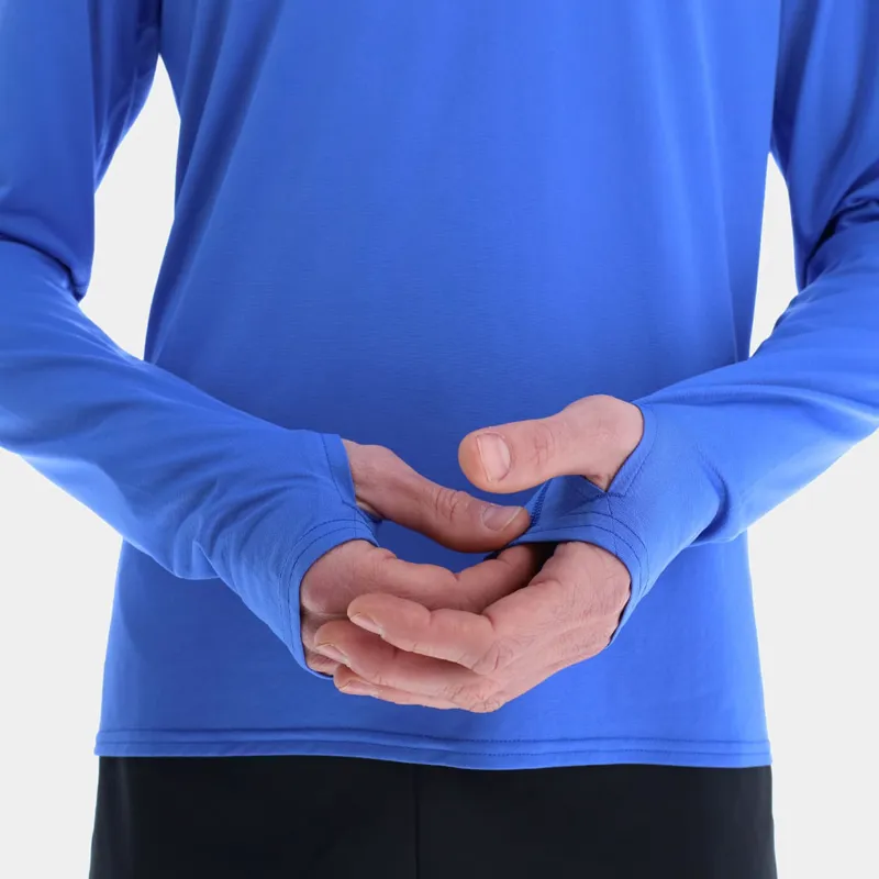 Inov8 M's Airlite Long Sleeve T-Shirt Blue-3