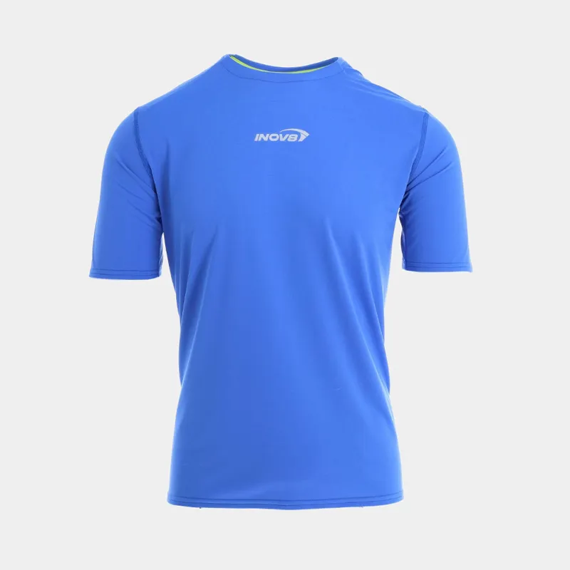 Inov8 M's Airlite Short Sleeve T-Shirt Blue