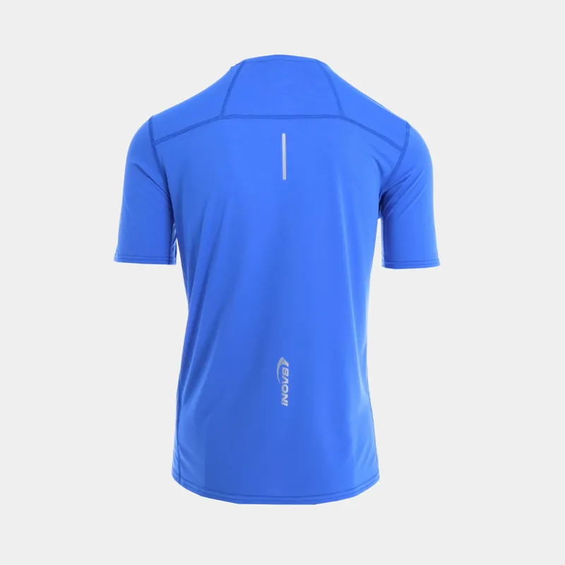Inov8 M's Airlite Short Sleeve T-Shirt Blue-1