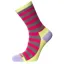 Horizon Womens Bamboo Sock Size 4-7 Fuchsia/Lime