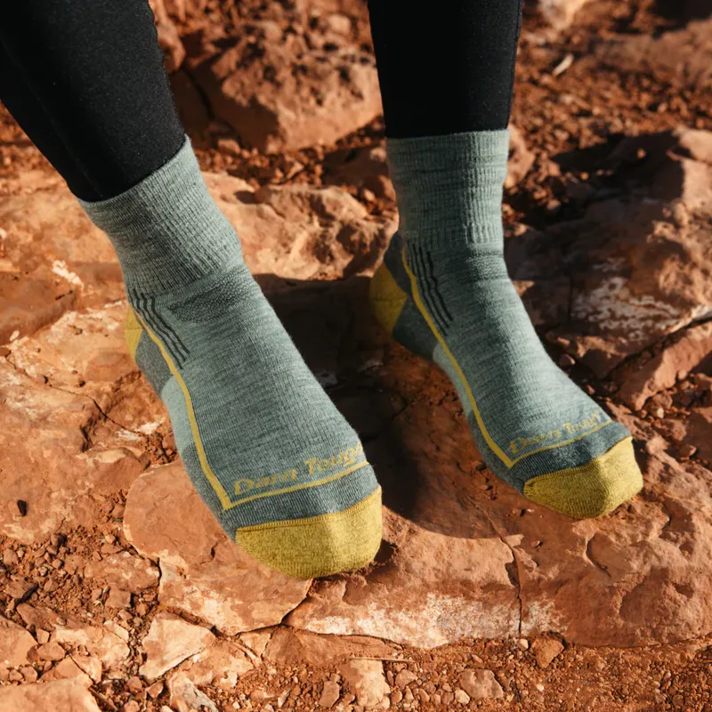 Darn Tough Hiker 1/4 Sock Sage-1