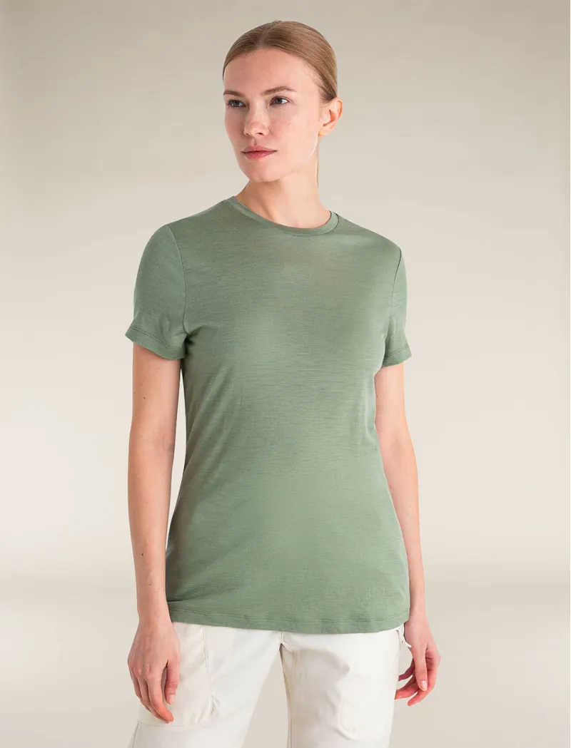 Icebreaker Women's Merino 150 Tech Lite Short Sleeve T-Shirt Lichen