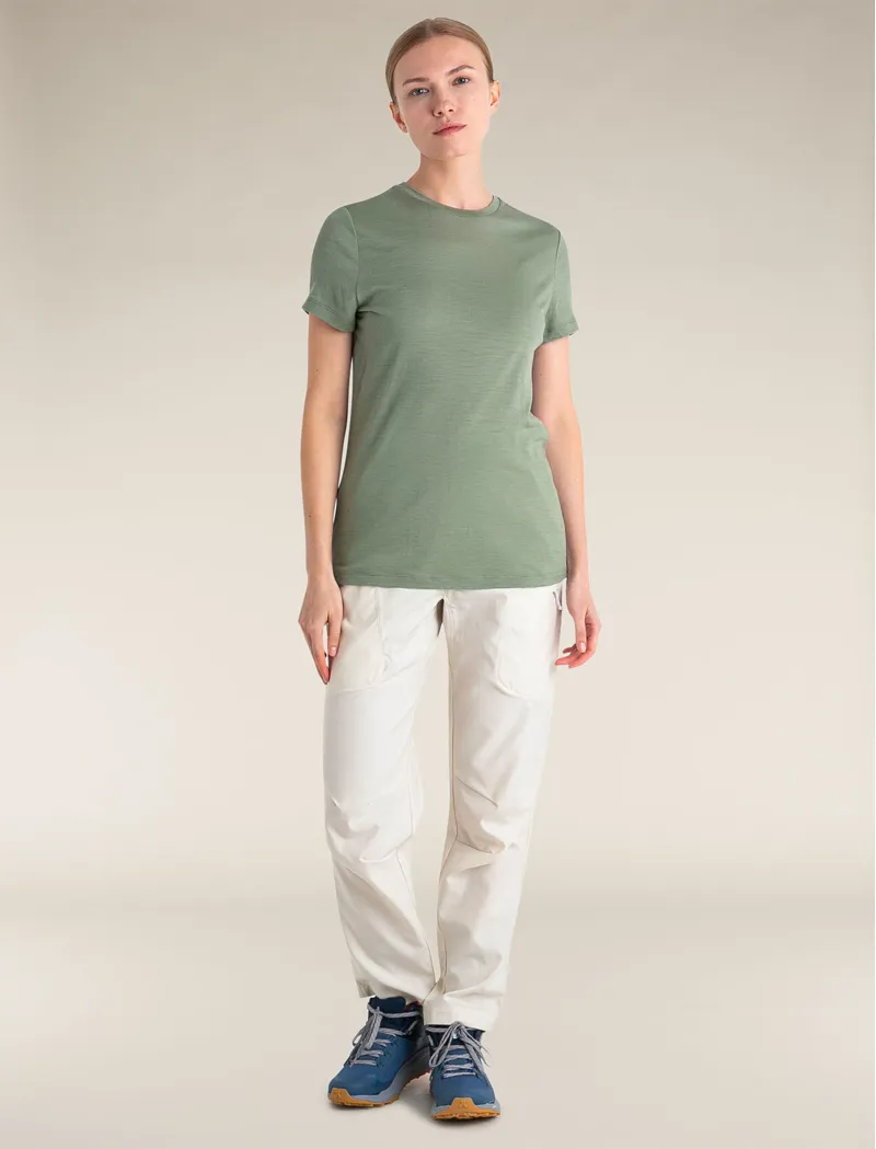 Icebreaker Women's Merino 150 Tech Lite Short Sleeve T-Shirt Lichen-2