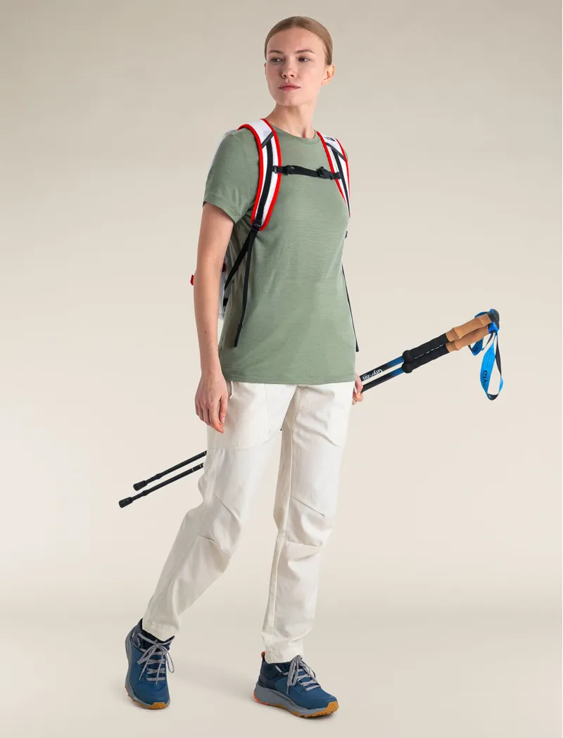 Icebreaker Women's Merino 150 Tech Lite Short Sleeve T-Shirt Lichen-3