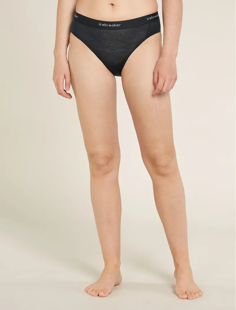 Icebraker Women's Merino Blend 125 Cool-Lite Sprite Hipster Black
