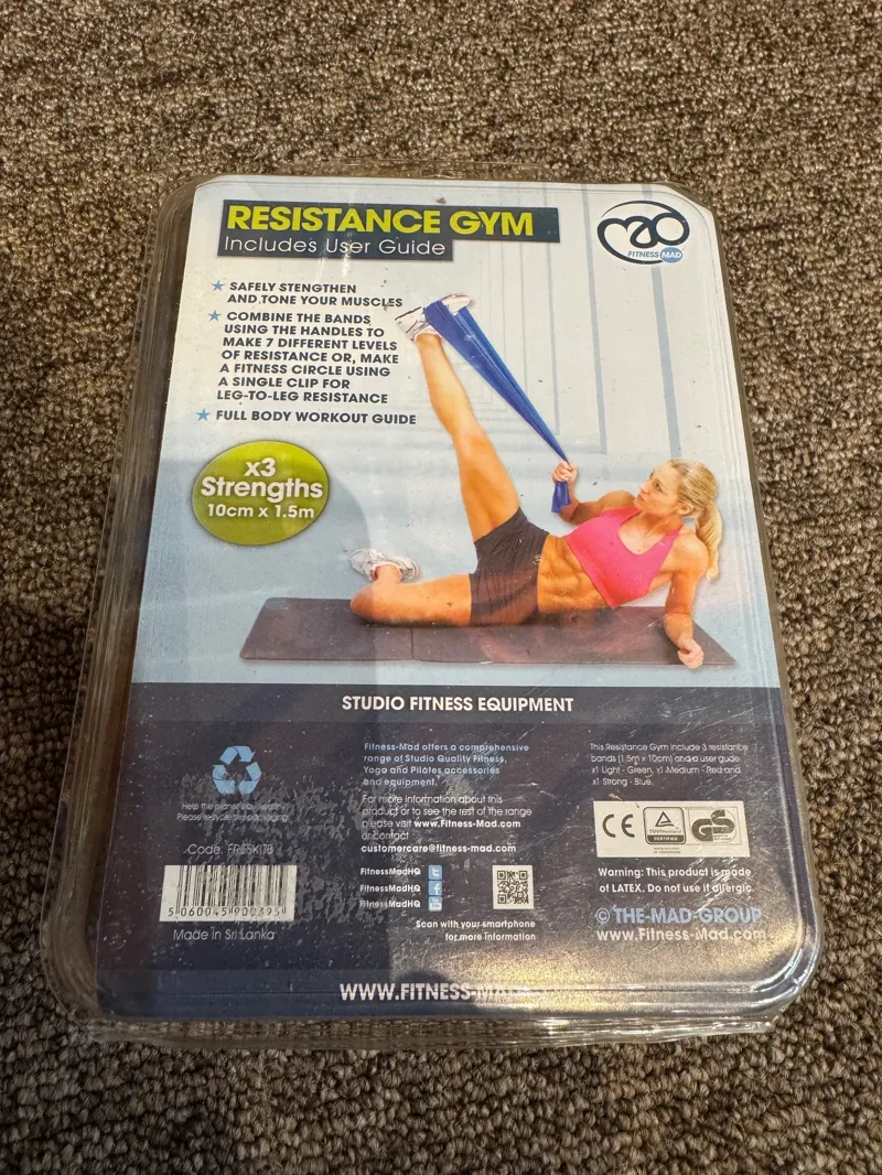 Fitness Mad Resistance Bands - Set of 3-3