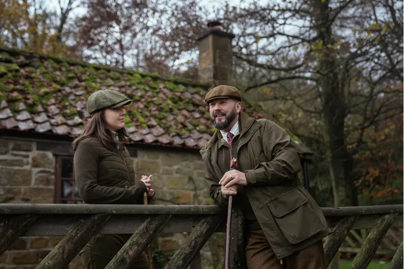 Harkilla Men's Orton tech HWS jacket Willow green-4