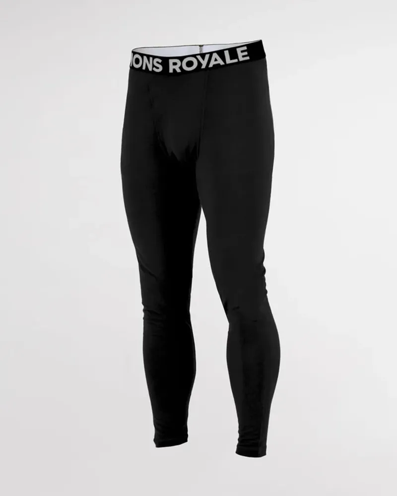 Mons Royale Men's Cascade Merino Flex 200 Legging Black-3