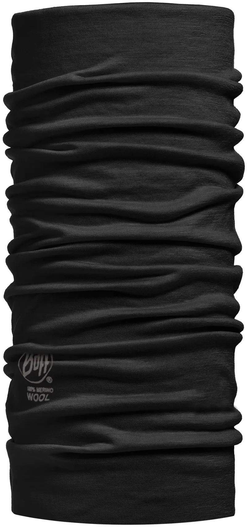 Buff Lightweight Merino Wool Buff Black