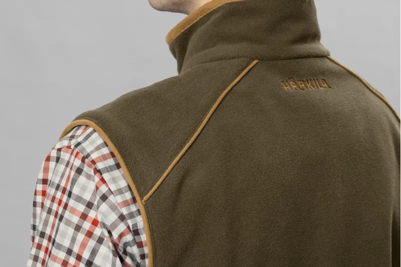 Harkila Men's Sandhem 200 Waistcoat Willow Green-2