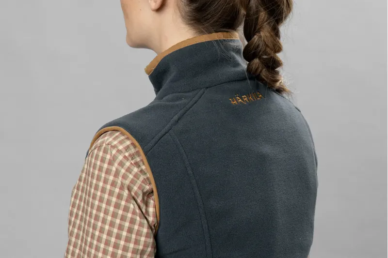 Harkila Women's Sandhem 200 Waistcoat - Dark Navy-3