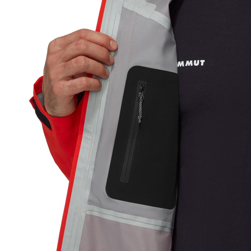 Mammut Men's Taiss Hard Shell Hooded Jacket Mammut Red-5