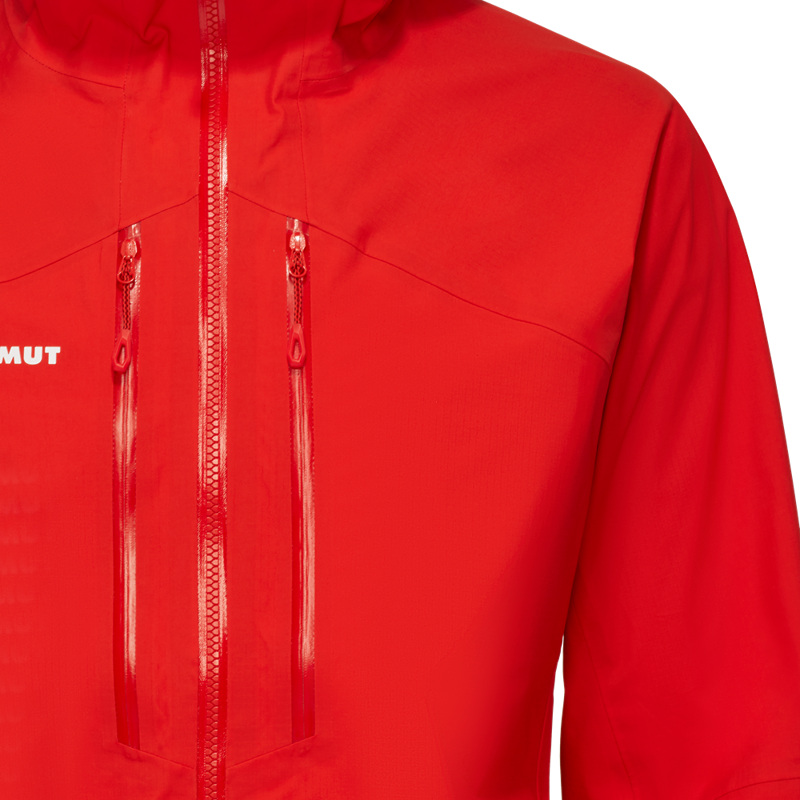 Mammut Men's Taiss Hard Shell Hooded Jacket Mammut Red-9