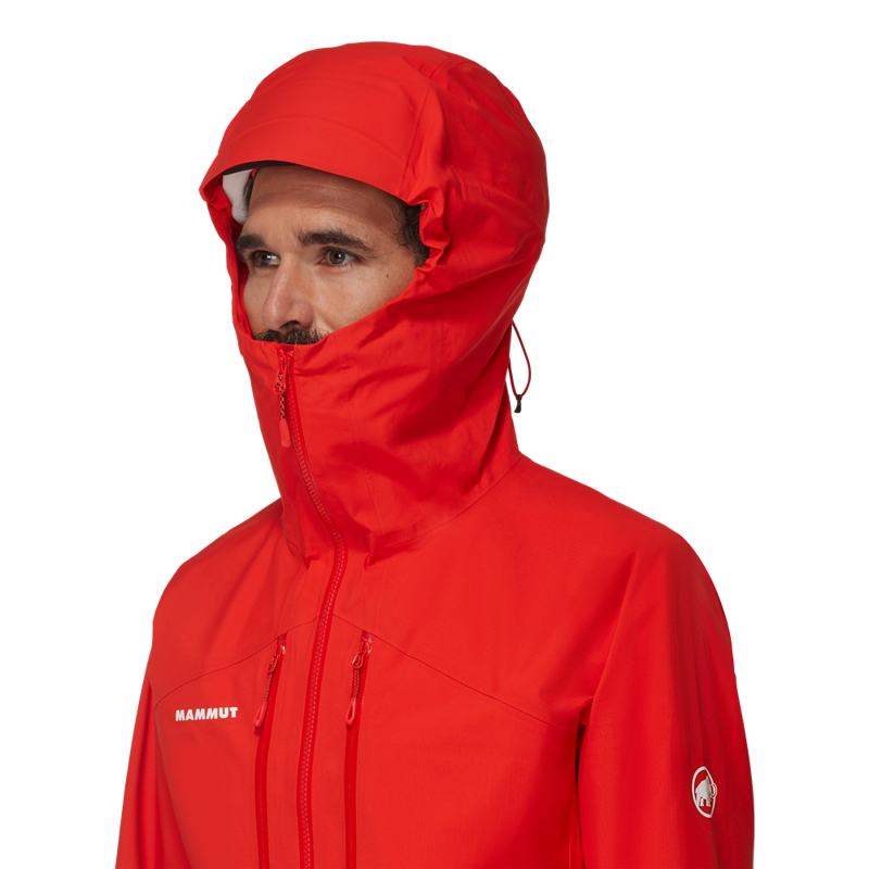 Mammut Men's Taiss Hard Shell Hooded Jacket Mammut Red-7